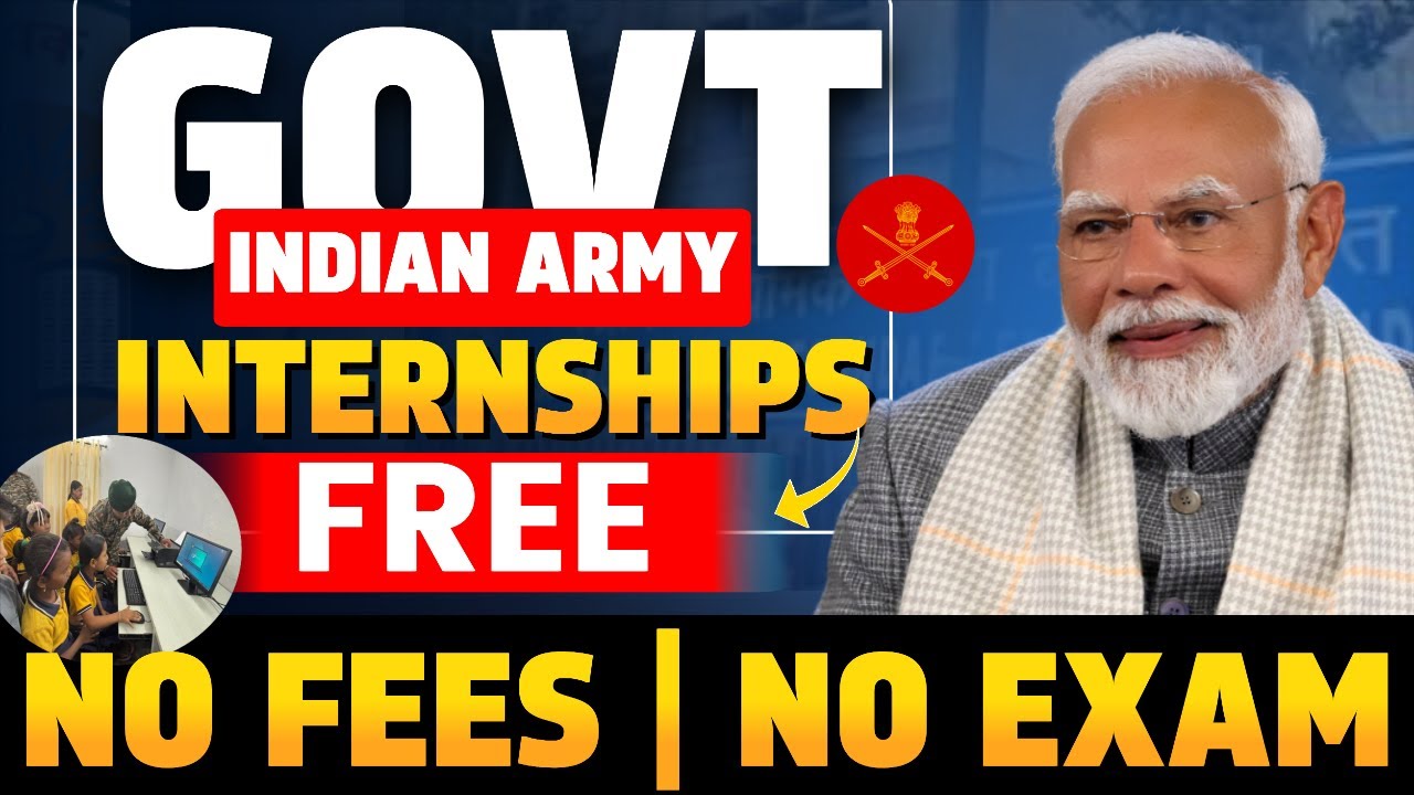 Indian Army Internship 2025