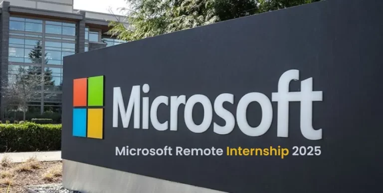 Microsoft Remote Internship 2025