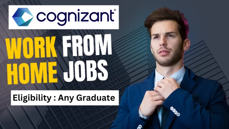 Cognizant Work From Home Jobs