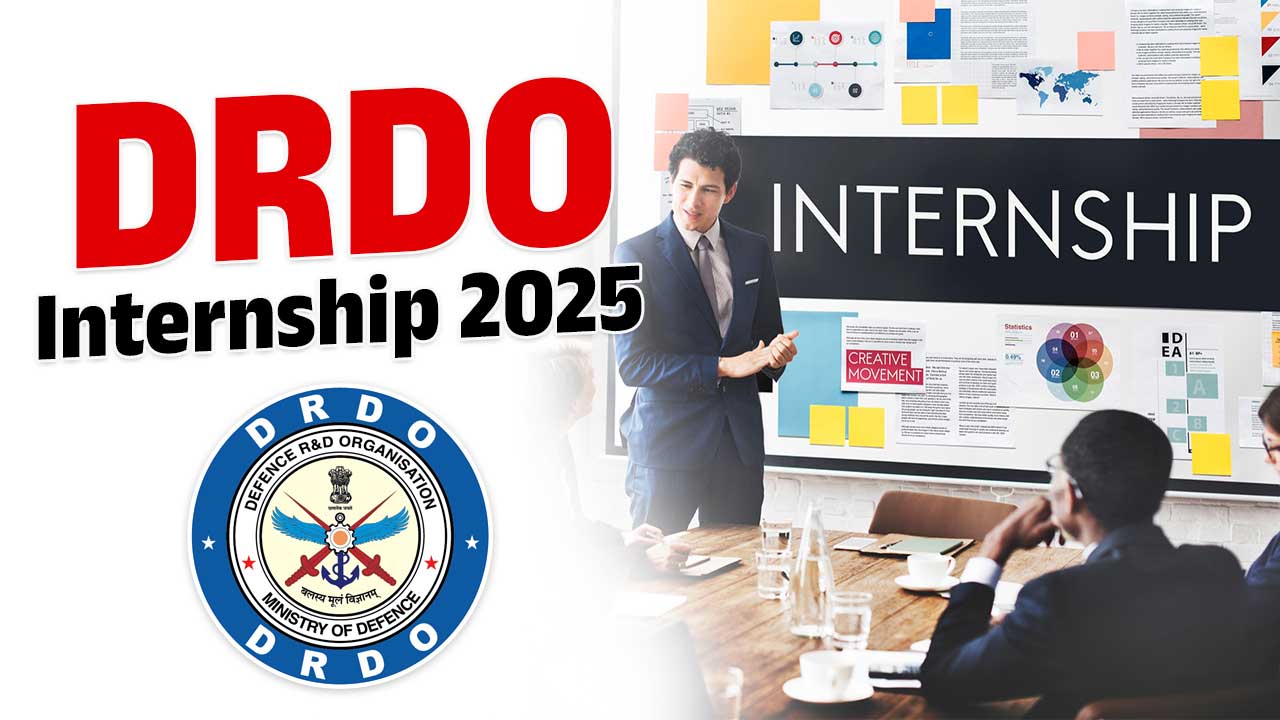 DRDO Paid Internship 2025