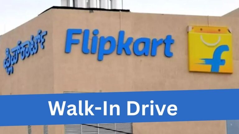 Flipkart Walk in Interview