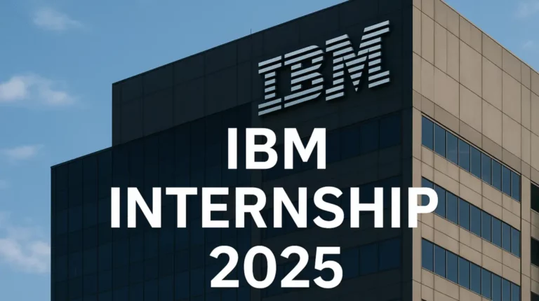 IBM Internship for Freshers
