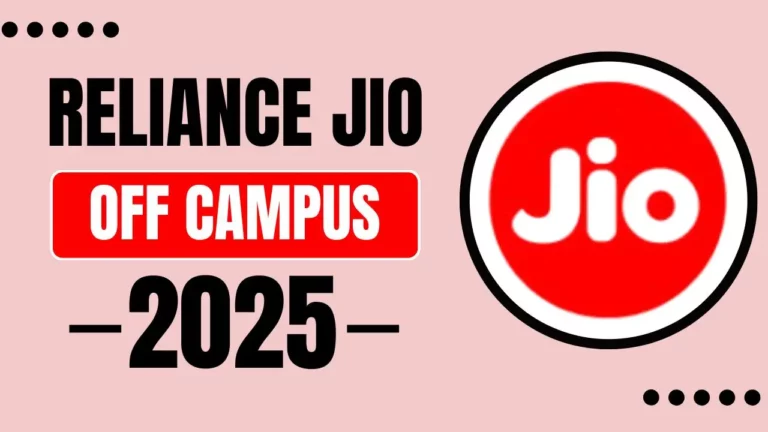 Reliance JIO Recruitment 2025