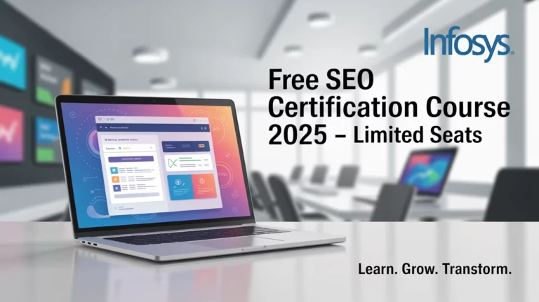 Infosys Free SEO Certification Course