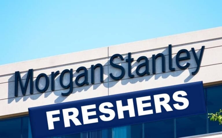 Morgan Stanley Jobs for Freshers