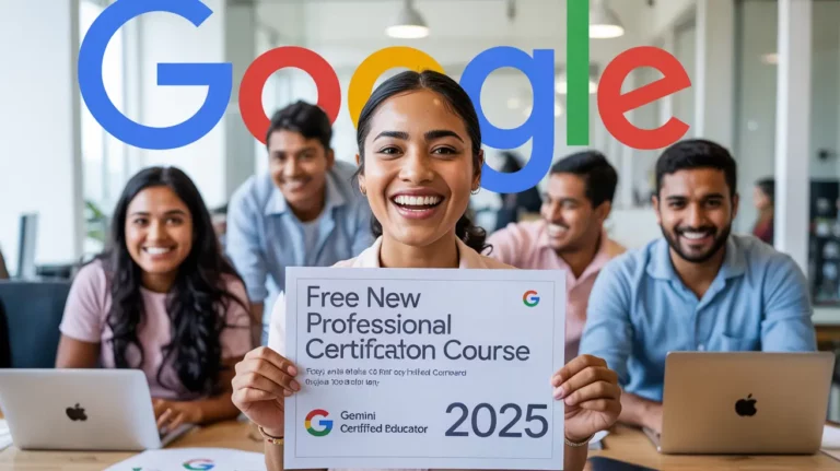 Google Free Professional Certification Course