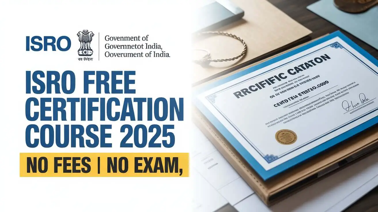 ISRO Free Certification Course 2025