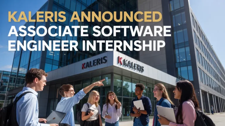 Kaleris Summer Internship 2025