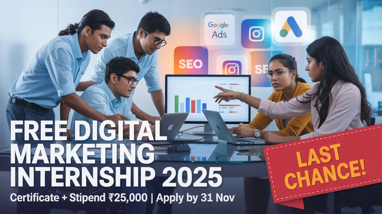 Free Digital Marketing Internship 2025