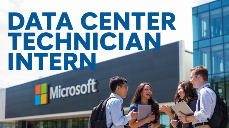 Microsoft Data Center Technician Internship 2025