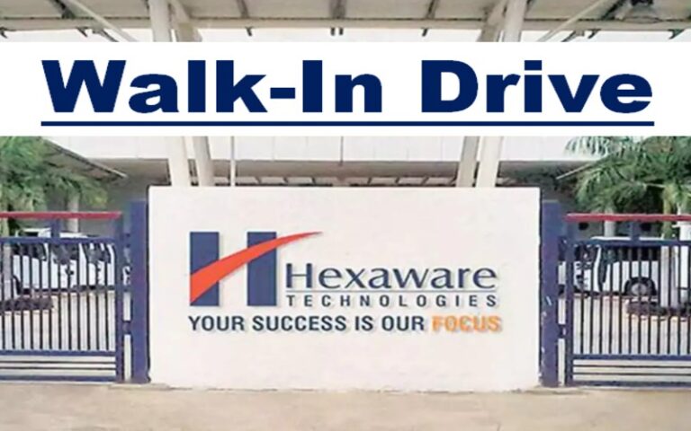 Hexaware Technologies Walk-in Drive 2026