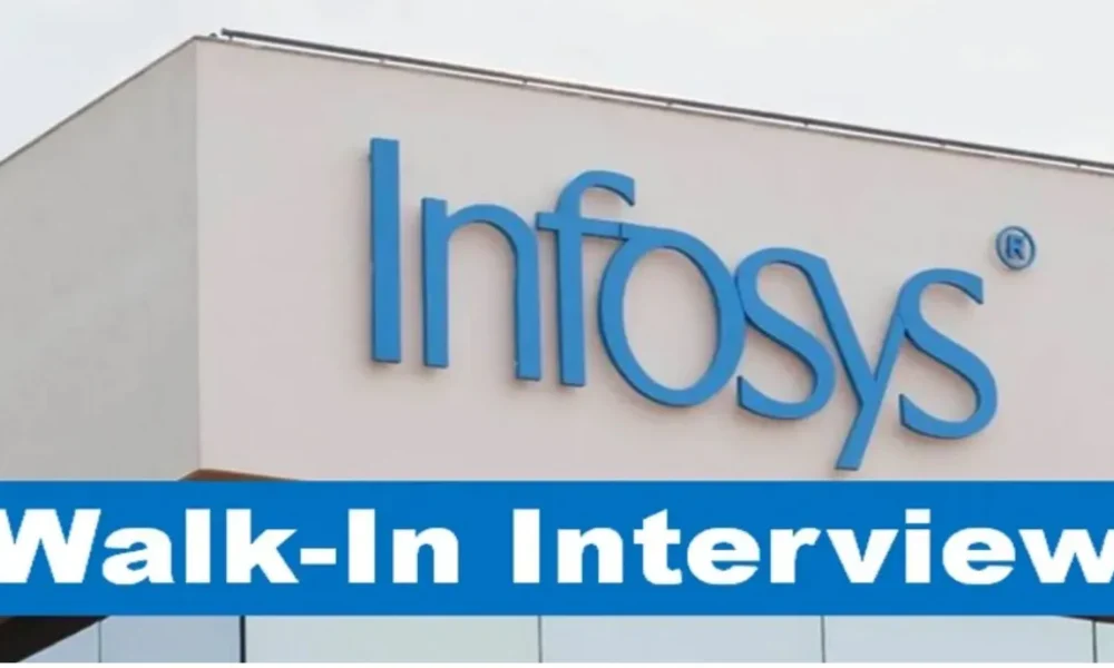 Infosys Walk-in Interview Drive 2026