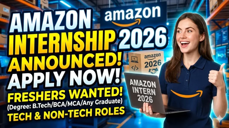 Amazon Announced Internship 2026