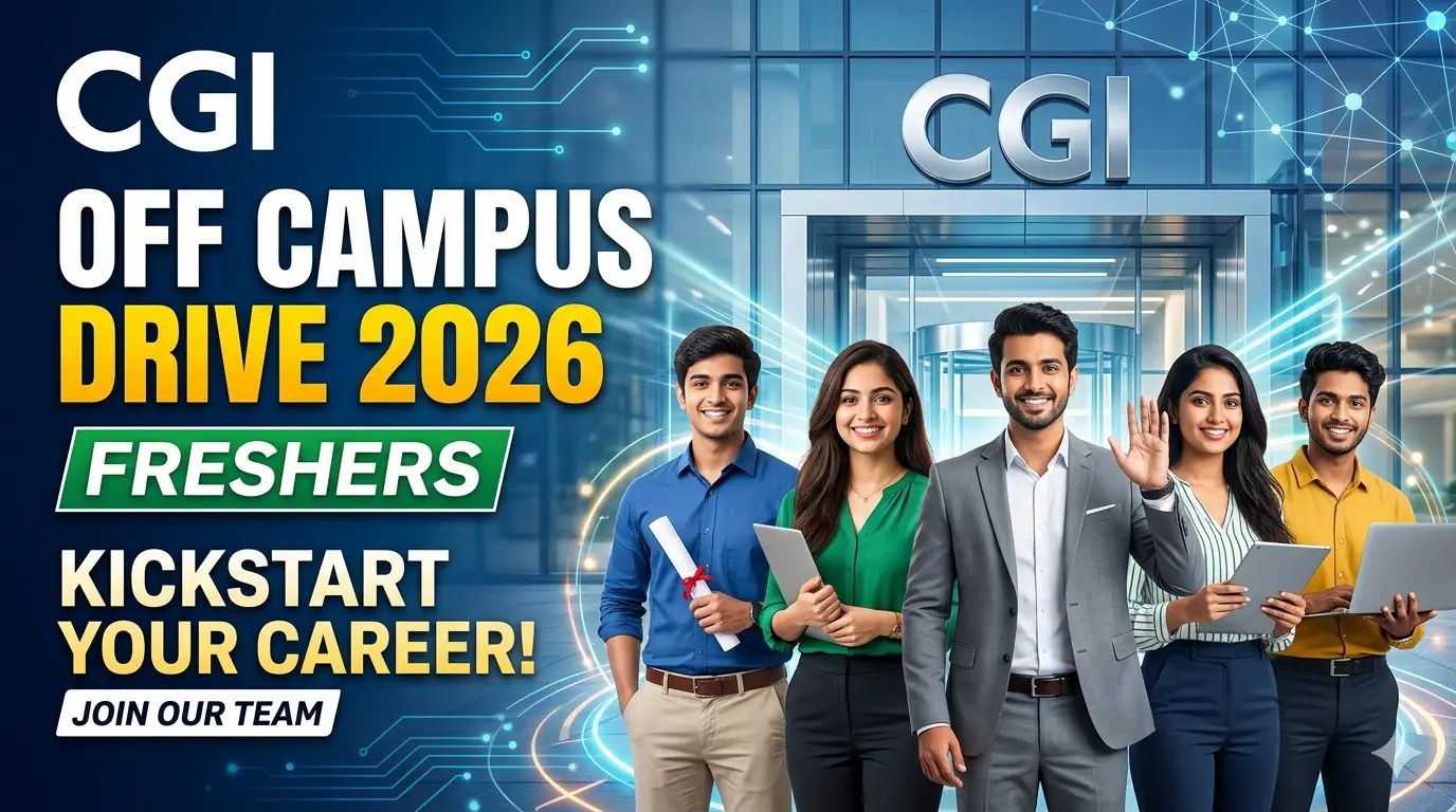 CGI Off Campus Hiring 2026