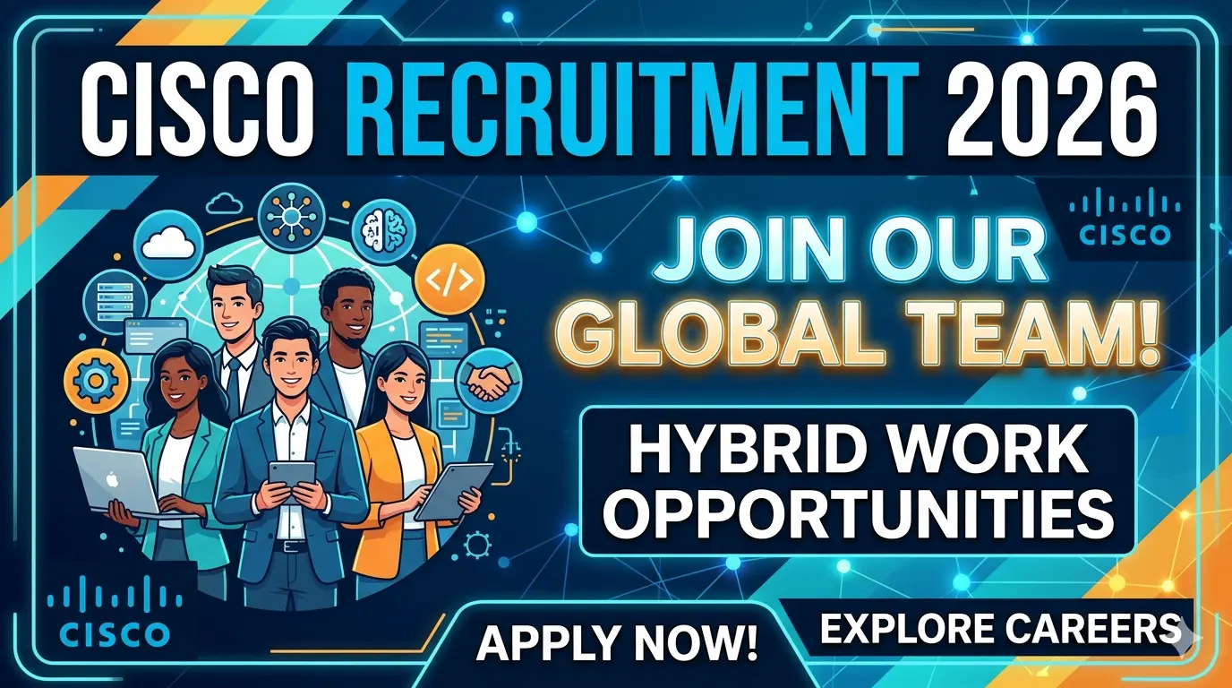Cisco Recruitment 2026 (Hybrid)