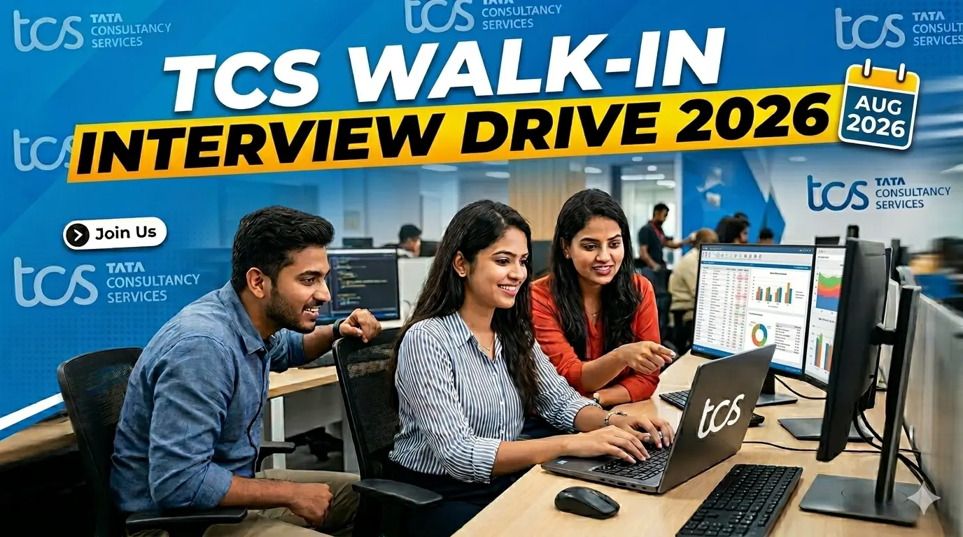 TCS Walk-in Interview 2026
