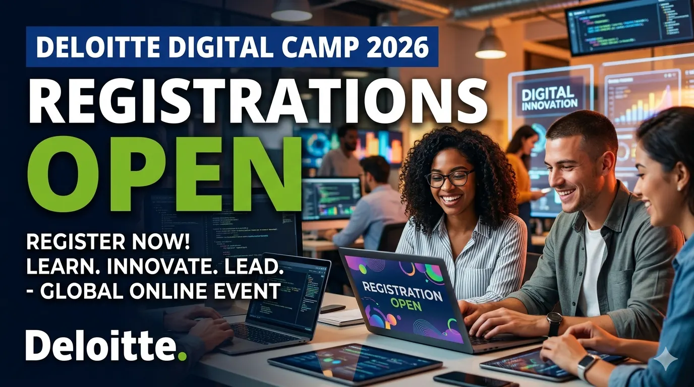 Deloitte Digital Camp 2026 Registrations Open