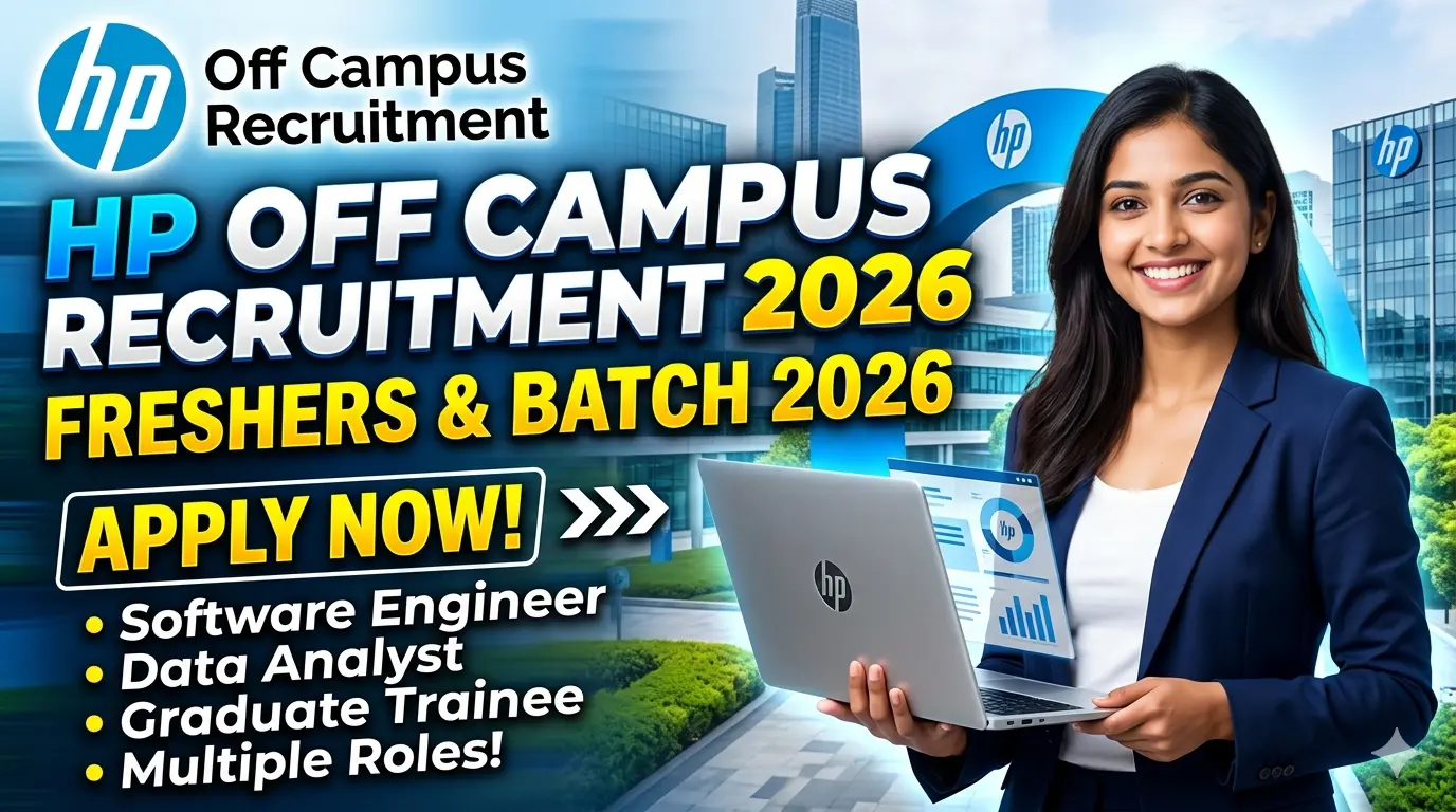 HP Off Campus Recruitment 2026