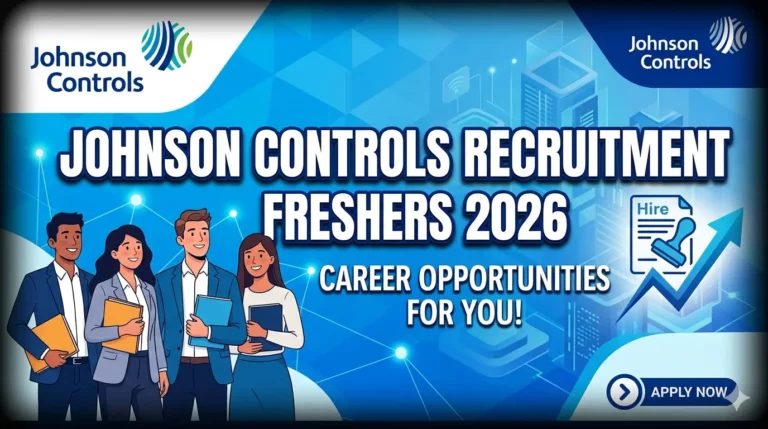Johnson Controls Hiring 2026