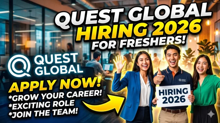 Quest Global Hiring 2026 for Freshers
