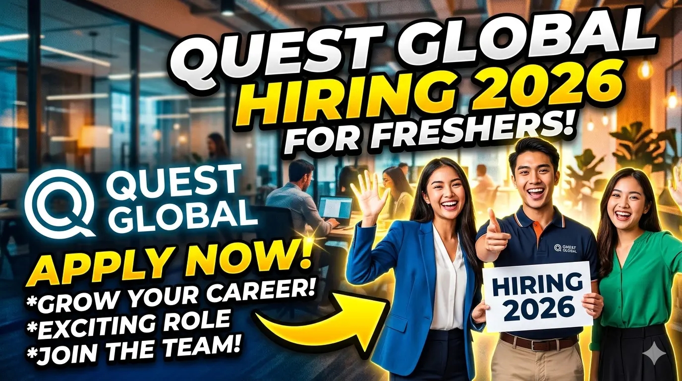 Quest Global Hiring 2026 for Freshers