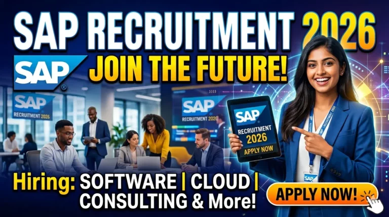 SAP Recruitment 2026