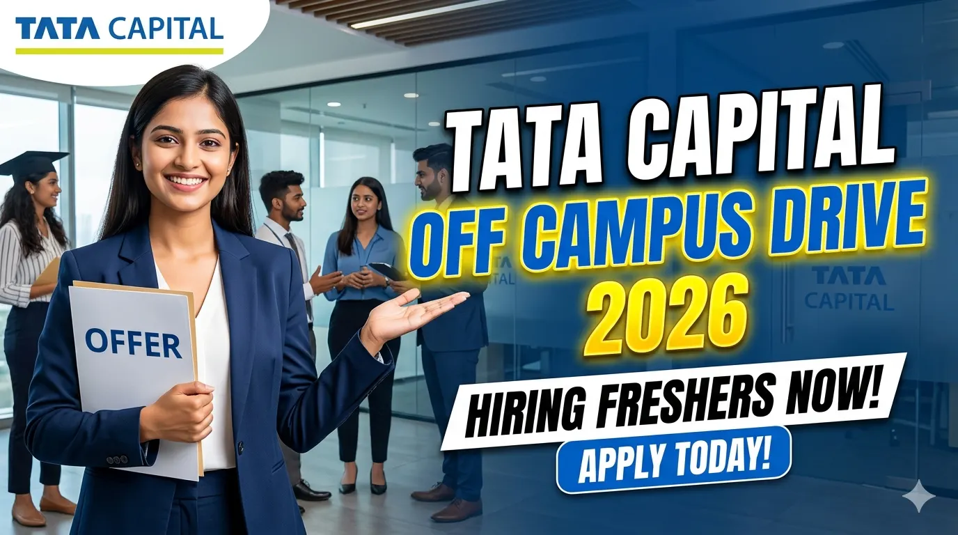 Tata Capital Off Campus Drive 2026