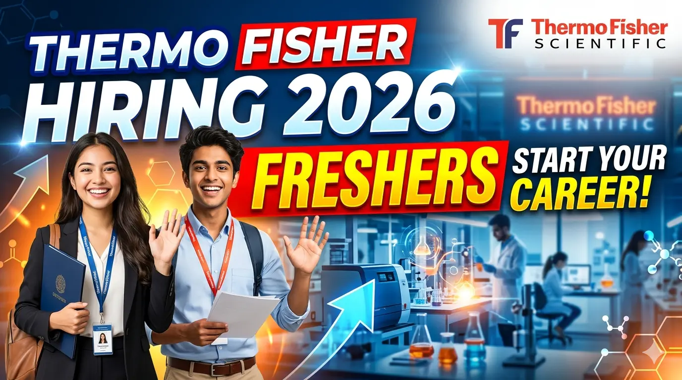 Thermo Fisher Hiring 2026 for Freshers