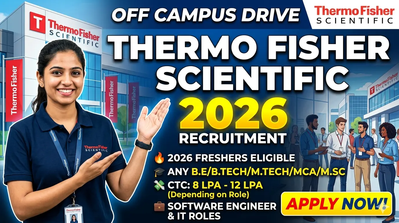 Thermo Fisher Off Campus Jobs 2026