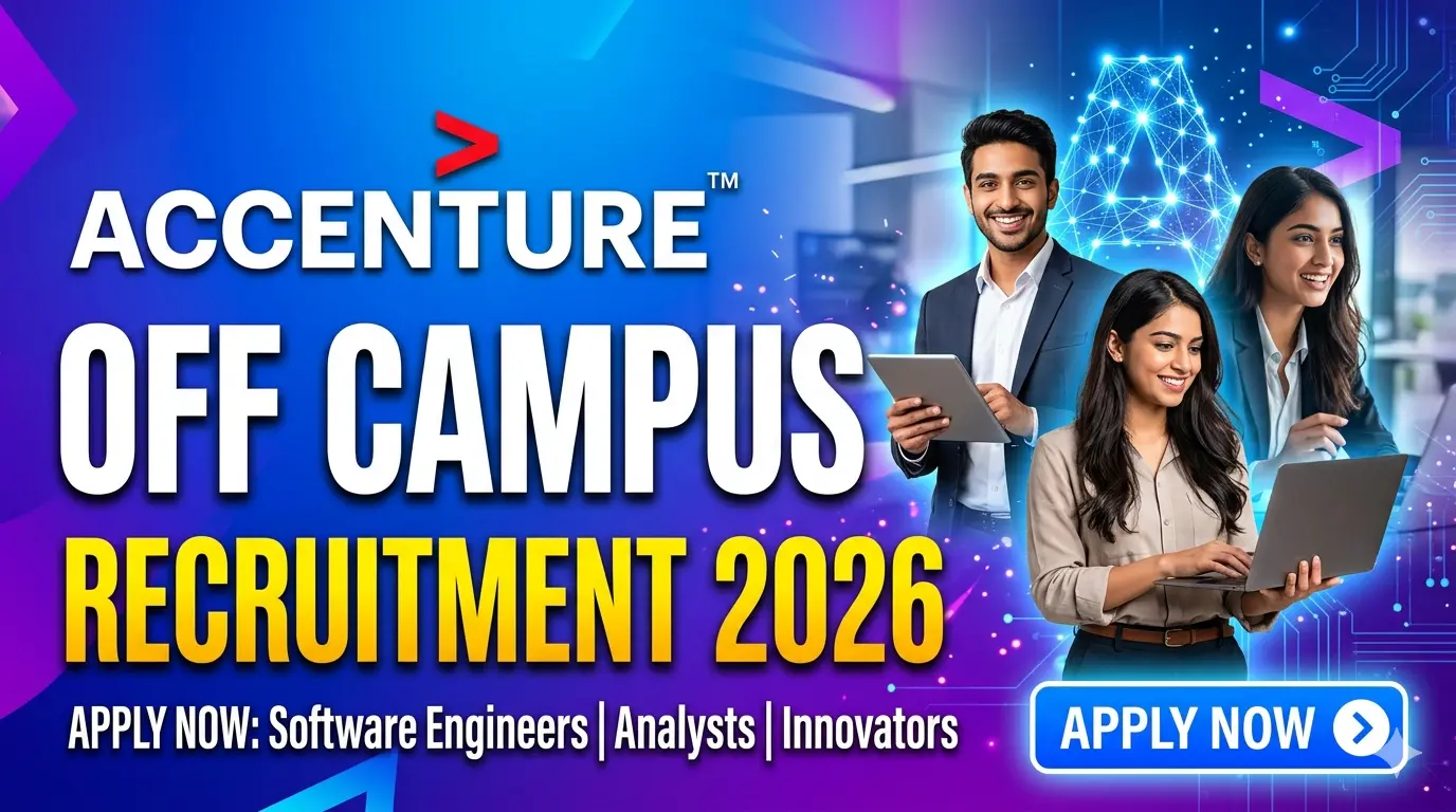 Accenture Off Campus Recruitment 2026