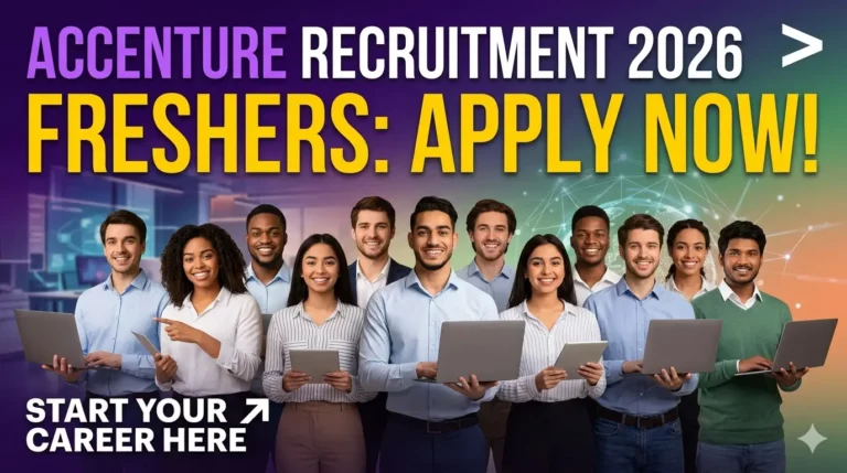 Accenture Recruitment 2026 for Freshers