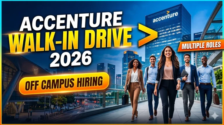Accenture Walk-in Drive 2026