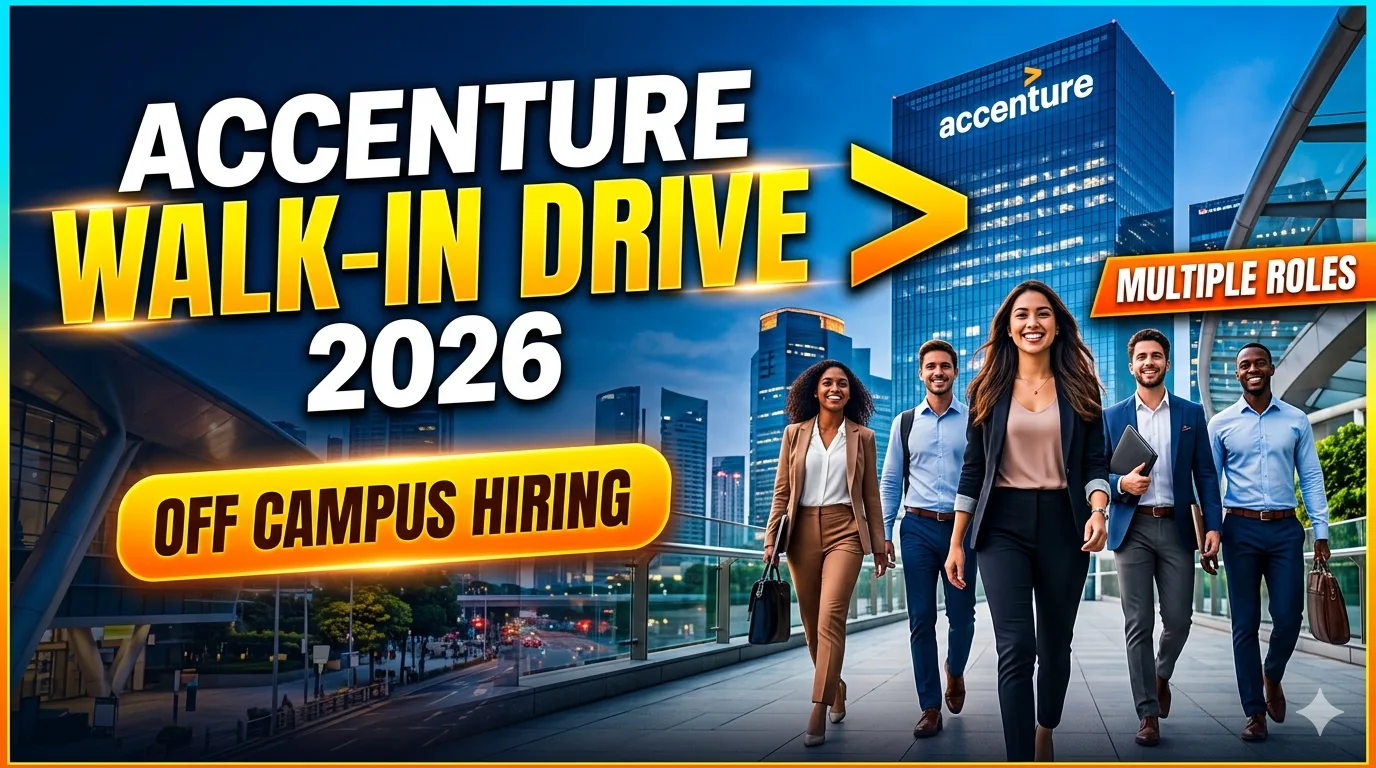 Accenture Walk-in Drive 2026