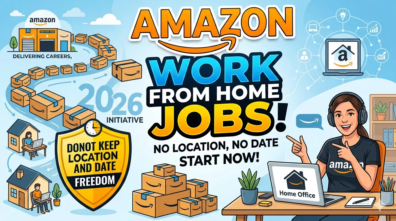 Amazon Work From Home Jobs 2026