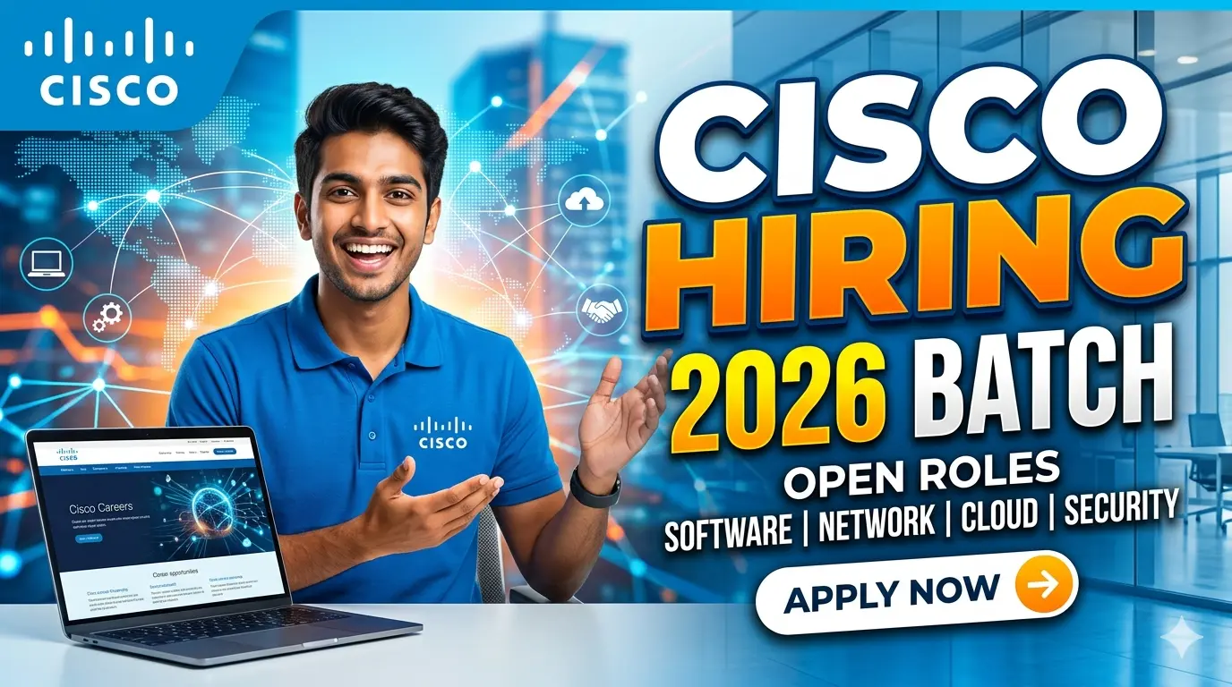 CISCO Hiring for 2026 Batch