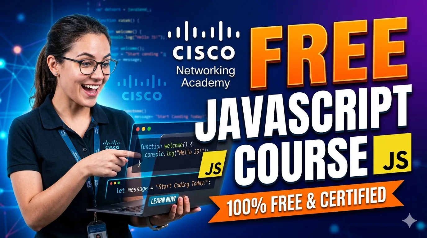 Cisco Free JavaScript Course 2026