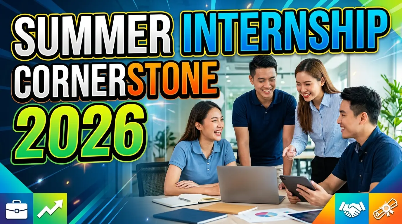 Cornerstone Summer Internship 2026
