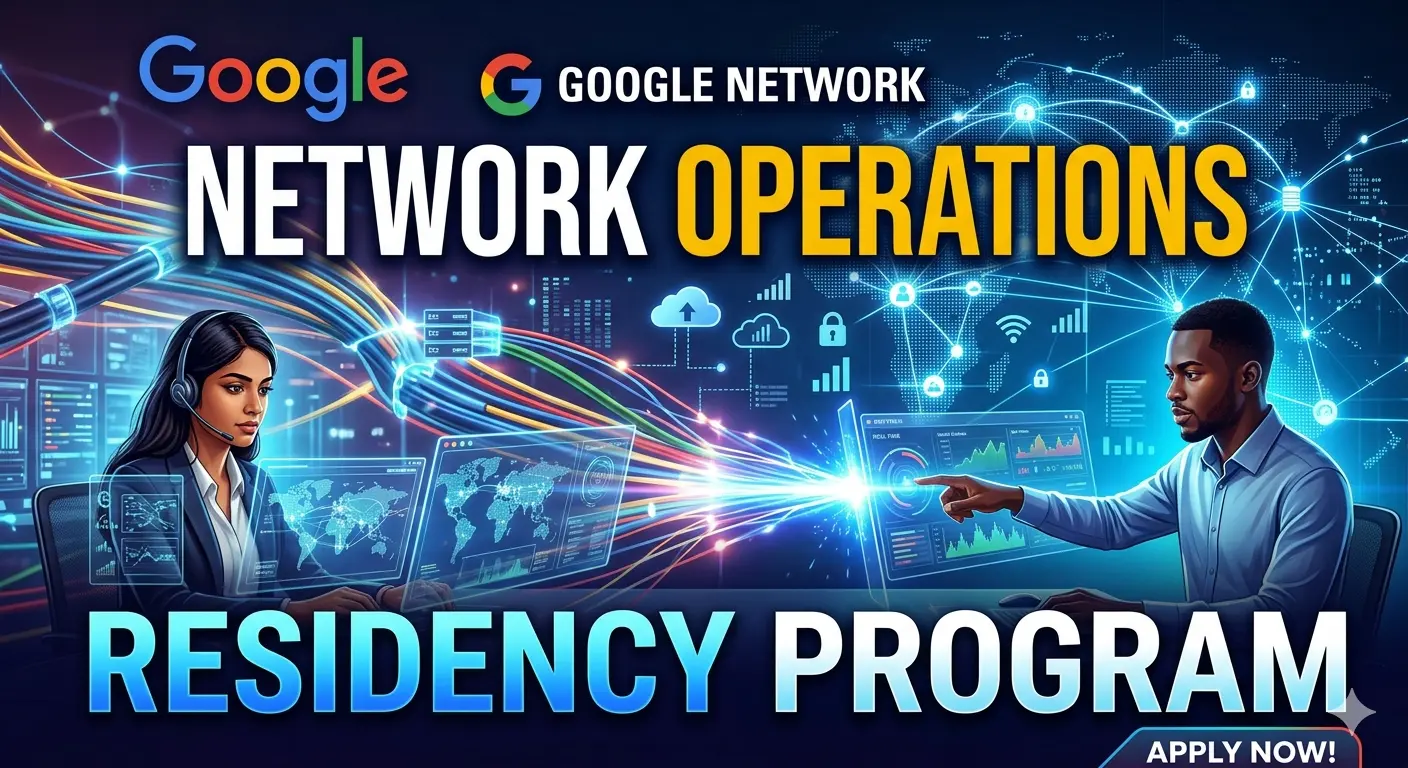 Google Network Operations Residency Program 2026