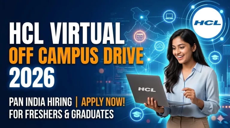 HCL Virtual Off Campus Drive 2026