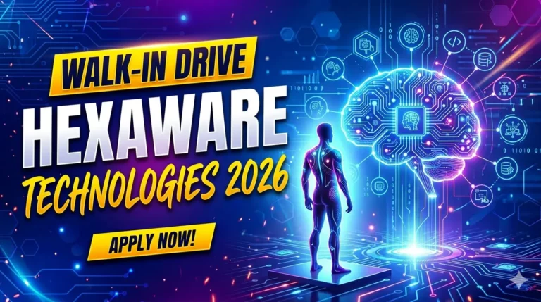 Hexaware Technologies Walk-in Drive 2026