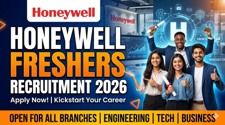 Honeywell Freshers Recruitment 2026