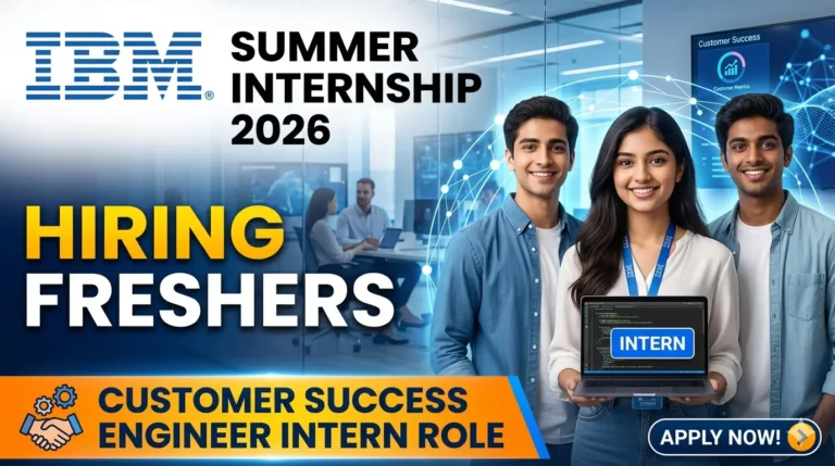 IBM Summer Internship 2026