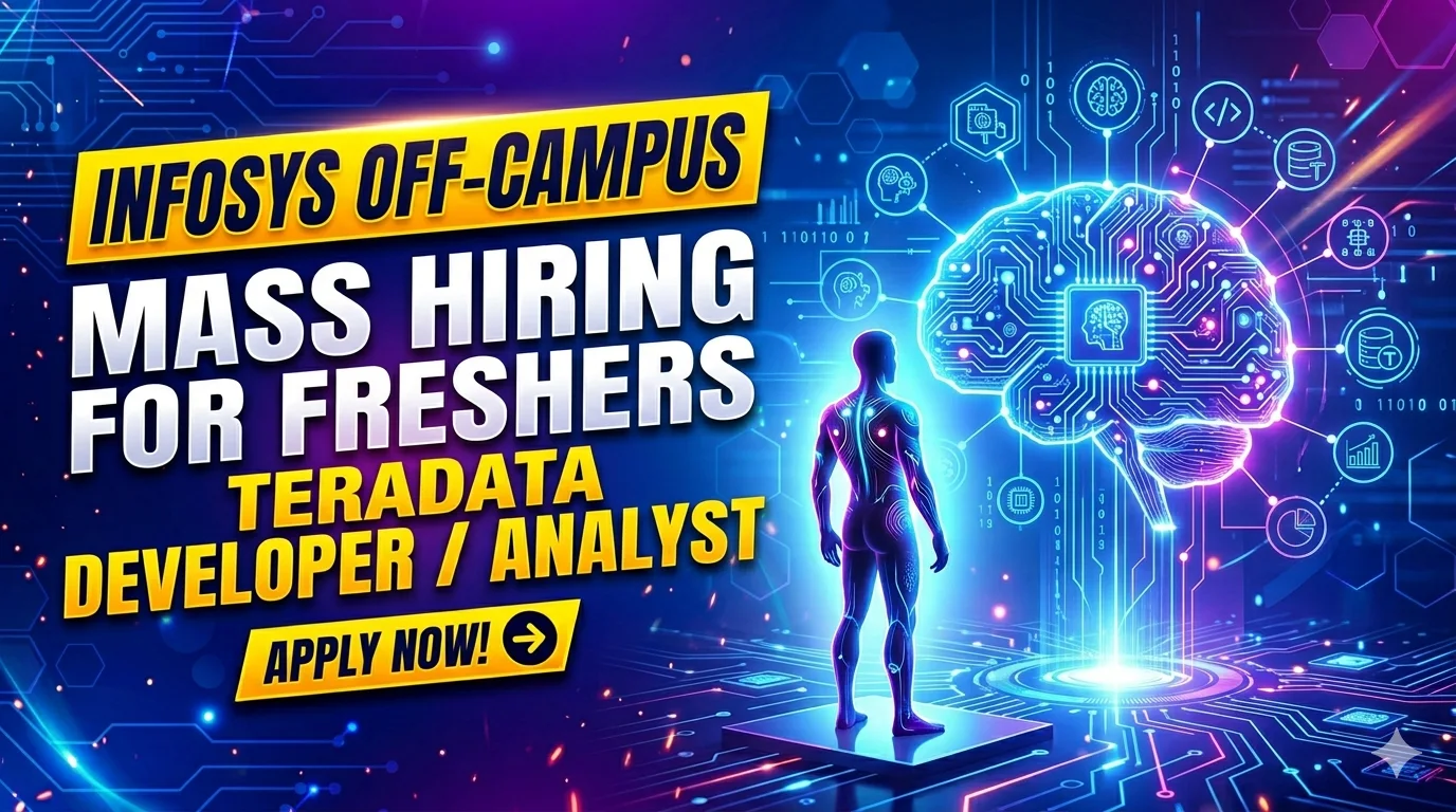 Infosys Off Campus Jobs 2026