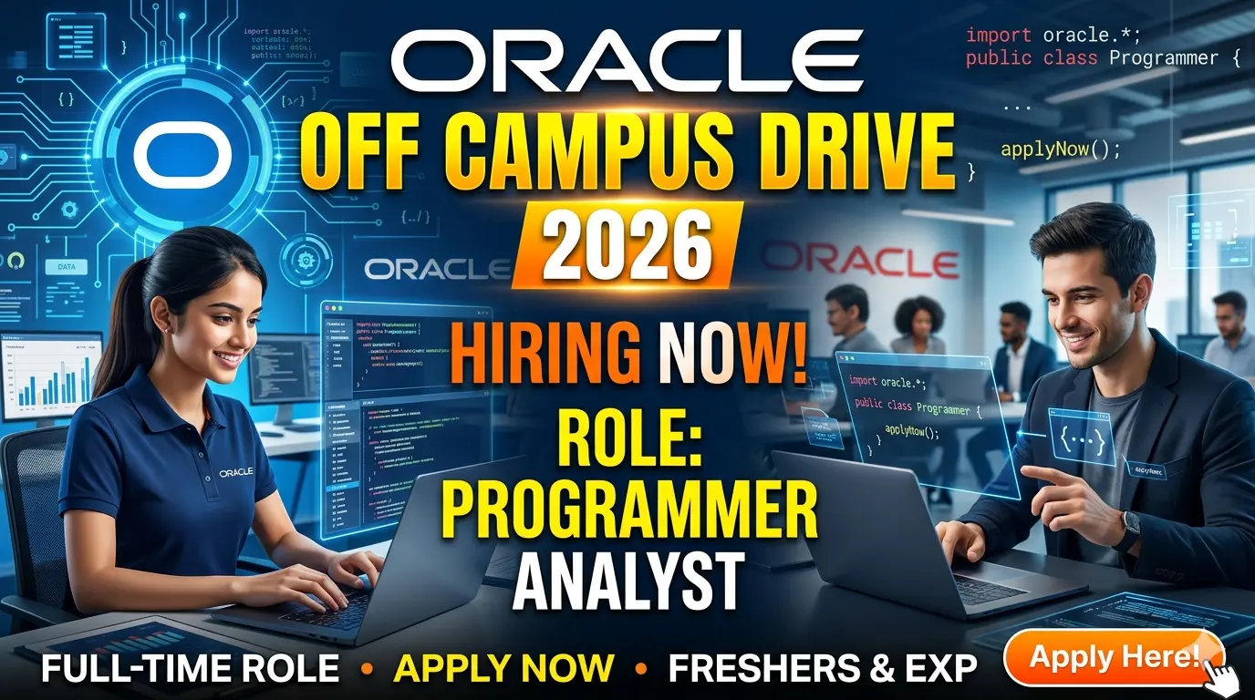 Oracle Off Campus Recruitment 2026