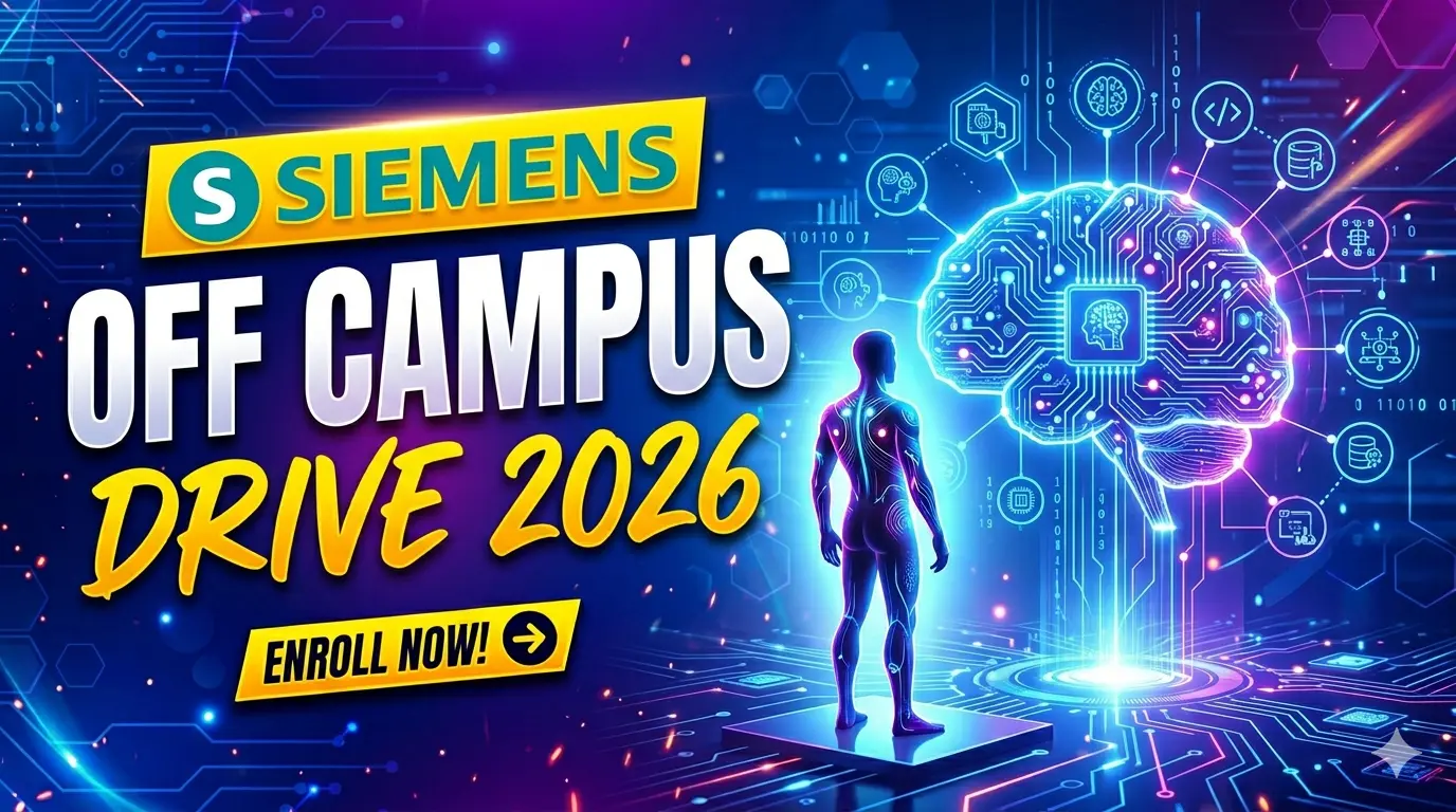 Siemens Off Campus Recruitment 2026