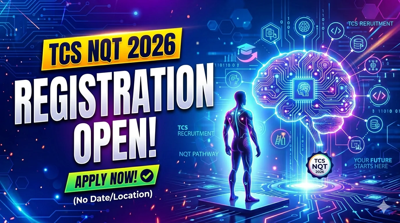 TCS NQT 2026 Registration Open
