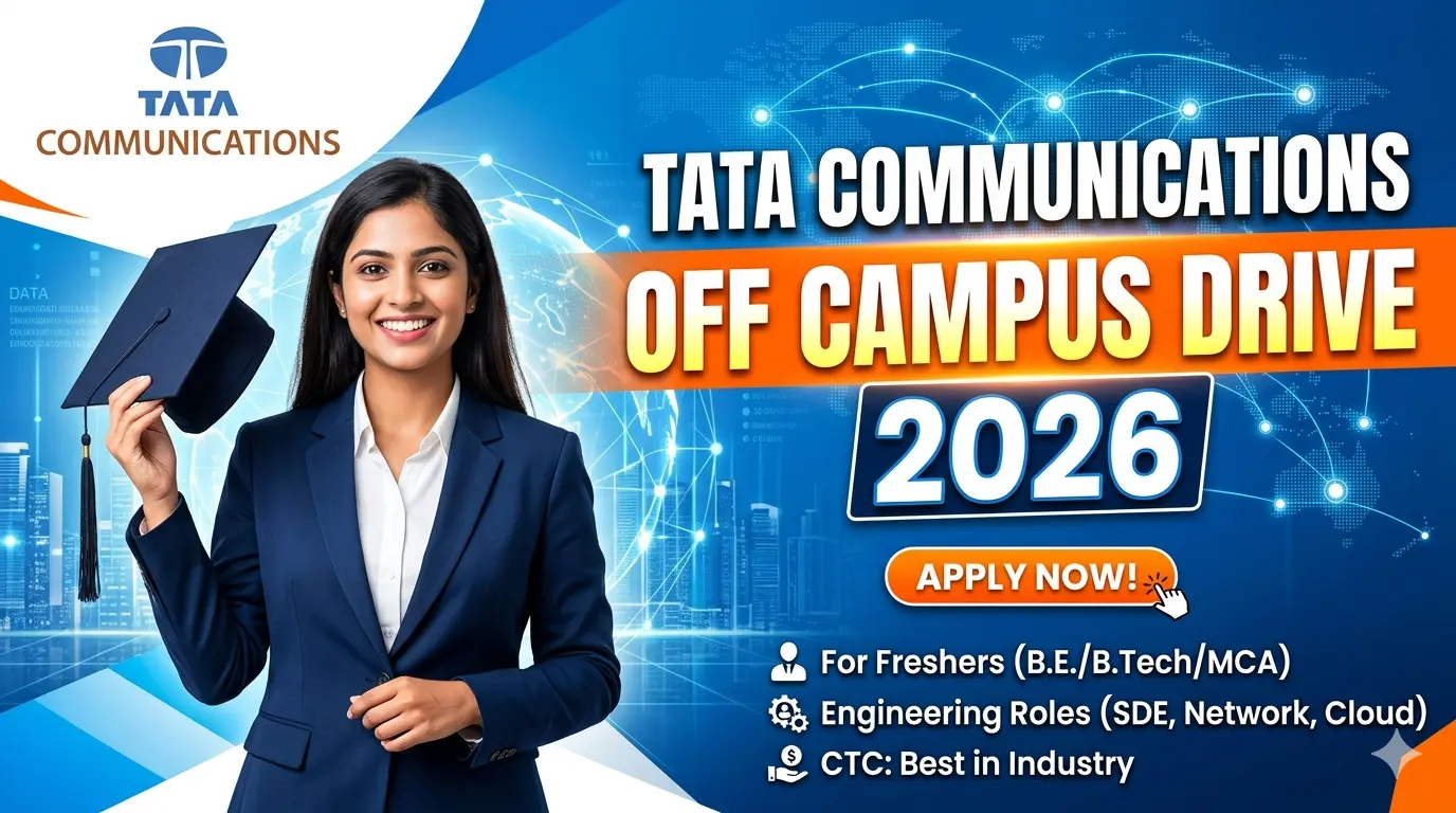 Tata Communications Off Campus Drive 2026