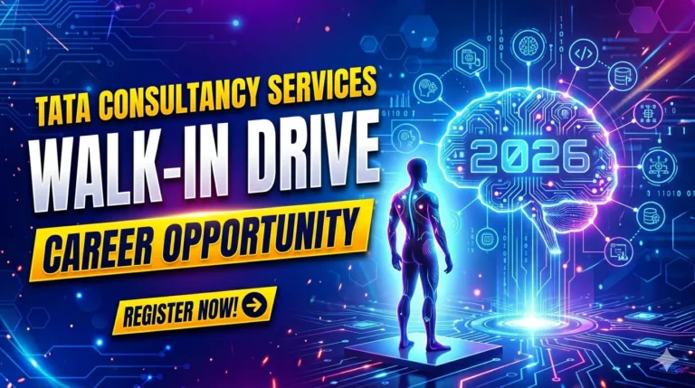 Tata Consultancy Services Walk-in Drive 2026