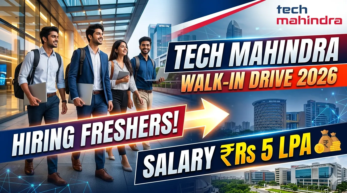 Tech Mahindra Walk-in 2026