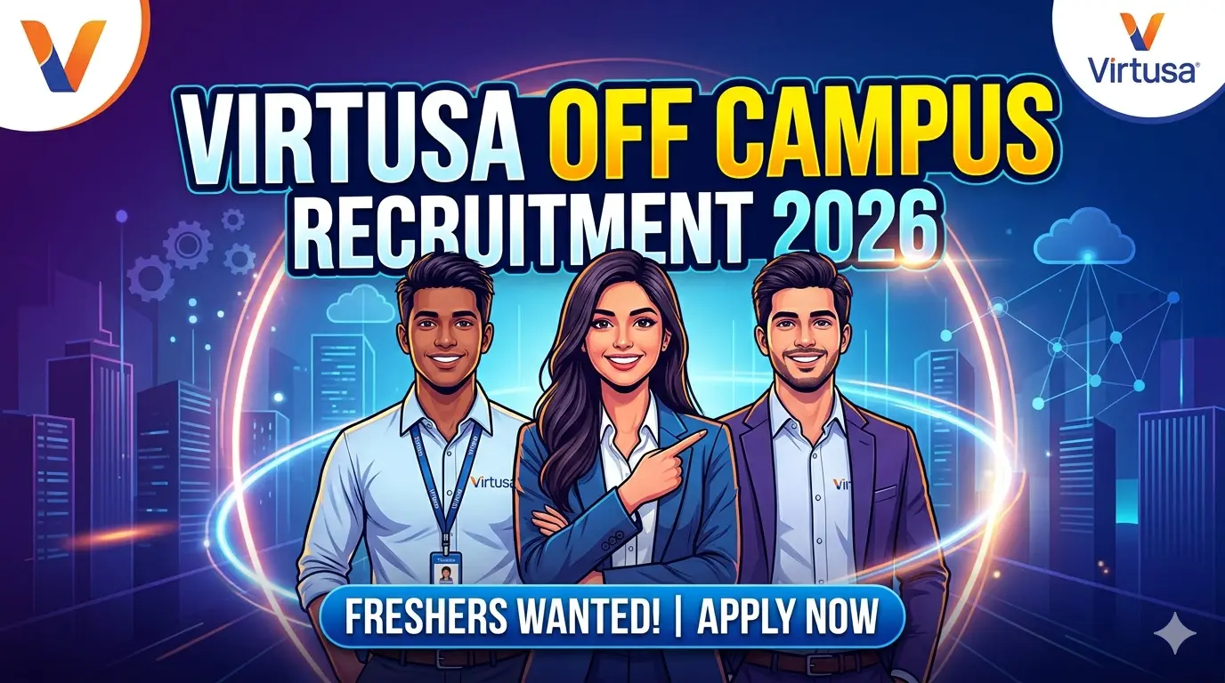 Virtusa Off Campus Recruitment 2026